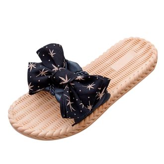 Generic Sexy Slippers for Women Lingerie Sandals Shoes Outdoor Fashion Hot Beach Walking Shoes Fit Flops Size 8 Women Slippers (Black, 4.5)