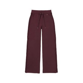 Freddy Pantaloni donna wide leg in modal con inserti in tricot