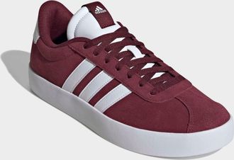adidas Sneaker ADIDAS SPORTSWEAR VL COURT 3.0, Damen, Gr. 42,5, rot (shadow rot, cloud wei&szlig;, shadow rot), Leder, Synthetik, Schuhe Sneaker, inspiriert vom De
