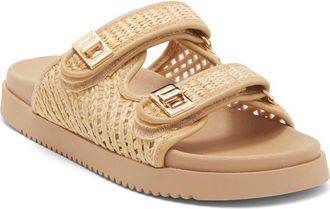 Top Moda Lyon Sandal in Beige Raffia at Nordstrom Rack, Size 5.5