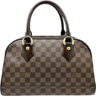 Louis Vuitton Pre-owned Boston Bag - Dames - Vintage Handtas - Bruin - ONE Size - Vintage