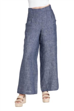 Eva Franco Hepburn Pant In Indigo