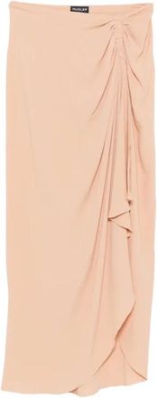 MUGLER Dames, Rokken, Beige, Maat: M