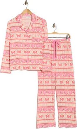 PJ Salvage Cloud Jersey Pajamas in Natural at Nordstrom Rack, Size X-Large