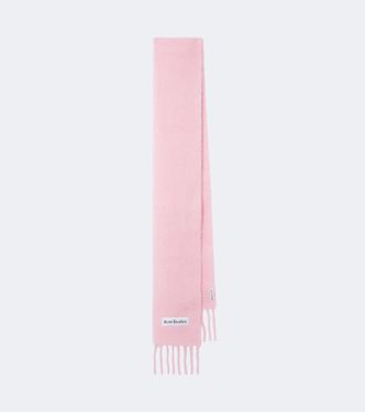 Acne Studios Fringed alpaca, wool, and mohair-blend scarf