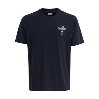 C.P. Company T-Shirts, male, Blue, Size: XL Belt Bags