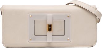Tom Ford Pre-owned Womens Large Leather Natalia Crossbody - Ivory - One Size