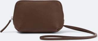 The Row Bustina Owen in pelle