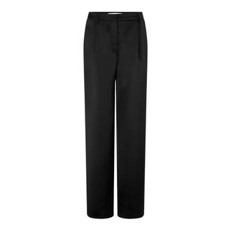 Sams&oslash;e & Sams&oslash;e Pantalones de talle alto con pliegues frontales - Trousers - Hombre - Negro - XL