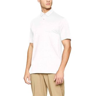 Under Armour Charged Cotton Scramble Golf Polo Shirt Top In White