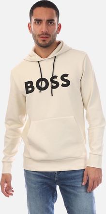 HUGO BOSS Mens Soody Zone Sweatshirt - White - Size: 44