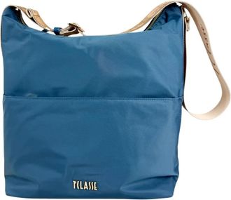 Alviero Martini 1A Classe Breeze Nylon Sottospalla Hobo - Dames - Schoudertassen - Blauw - ONE Size - Nylon - Tassen