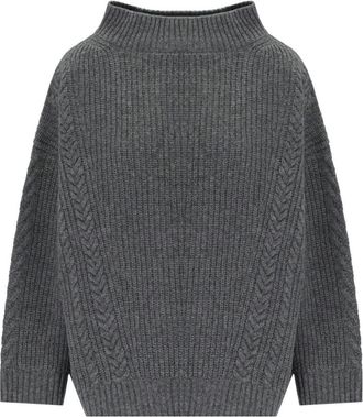 Max Mara Salita Anthracite Grey Sweater