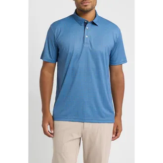 Swannies Tee Performance Golf Polo in Blue Horizon at Nordstrom, Size Xx-Large