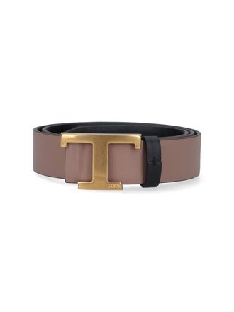 Tod's Womens Belts Black Calf Leather