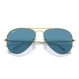 Ray-Ban Sunglasses, unisex, Yellow, Size: 62 MM Aviator Rb3025