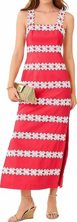 Lilly Pulitzer Davis Maxi Dress In Paradise Punch