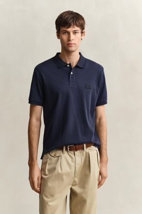 GANT Men Interlock Polo Shirt (XXXL) EVENING BLUE