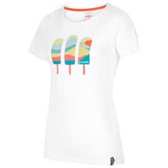 La Sportiva Icy Mountains T-Shirt T-Shirt f&uuml;r Damen | wei&szlig;