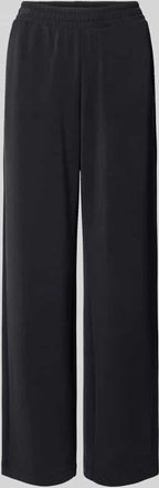 Jake*s Casual Hose aus Modal-Mix mit elastischem Bund in Black, Gr&ouml;&szlig;e XXL