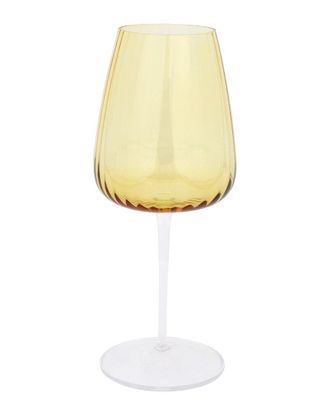 Vietri Vietri Francesca Amber Wine Glass With $6 Credit