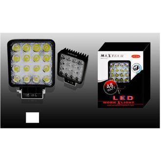 Trade Shop Trade Shop Traesio - Trade Shop - Lights 48 Watt Led Por Faro Quadrato Por Auto Barche Maxtech Led-s048