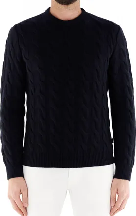 Jacob Cohen Mens Cashmere Sweater Black