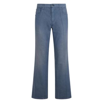 Prada Flared Jeans - male - Prada - Flare Jeans - Blue - W31 - Jeans