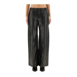 Isabel Marant Ciara Pants - Dames - Broeken - Zwart - Maat: XS Leer