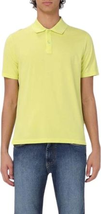 Paul & Shark Katoenen polo shirt - Heren - Polos - Geel - S - Katoen - Tops