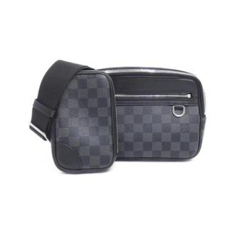 Louis Vuitton Pre-owned Pouch Shoulder Bag - Heren - Pre-owned - Grijs - Maat: ONE Size
