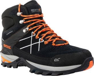 Regatta Mens Samaris Pro II Walking Boots, Ash Blaze Orange, 12 UK