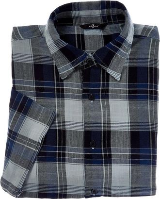 7 For All Mankind Check Shirt