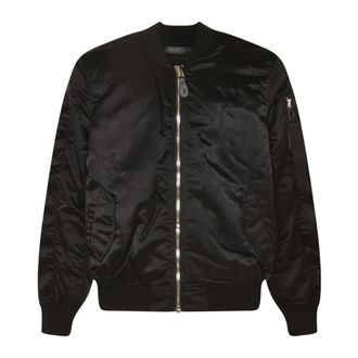 Alpha Industries Ma-1 UV Jacket - Heren - Bomber jackets - Zwart - XS - Polyester - Jassen