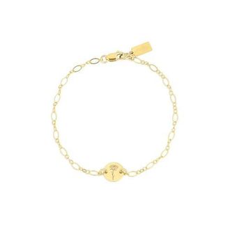 Set & Stones Lily Birth Flower Bracelet in Gold /September at Nordstrom