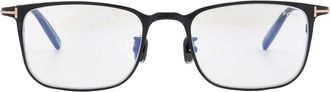 Tom Ford Blue Light Block Rectangular Mens Titanium Eyeglasses FT5929-D-B 005 51