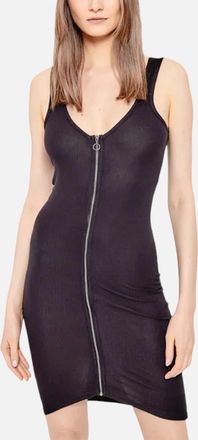 Brave Soul Womens BRAVE SOUL Womens Dress Sleeveless Tops Party Club Sexy Bodycon Midi Tank Dress - Black - Size: 10/8