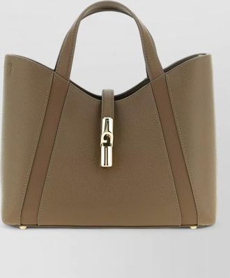 Furla furla goccia s leather shoulder bag