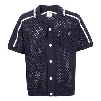 Casablanca Hombre, Camisas, Negro, Talla: L