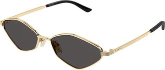 Gucci GG2222S 001 Womens Sunglasses Gold Size 56 - Free RX Lenses - Free RX Lenses