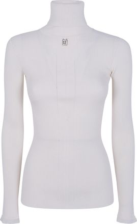 Elisabetta Franchi Sweater Turtle Neck Mk22b66e2 193 Butter