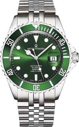Revue Thommen Automatisch Duikhorloge - Heren - Horloges - Groen - ONE Size - Accessoires