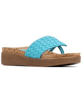 Donald J Pliner Fifisp Leather Footbed Sandal