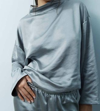 M&eacute;lissa Nepton Charlyne Top In Perfect Grey
