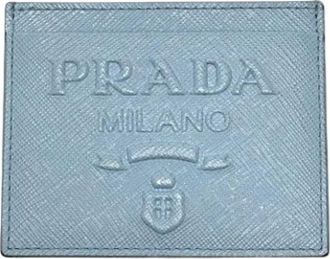 Prada Pre-owned Wallets, female, Blue, Size: ONE SIZE Pre-owned Leather wallets