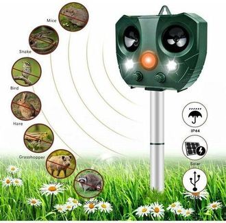 OEM Repelente Ultras&oacute;nico Para Gatos, Ahuyentador De Gatos, Disuasivo Ultras&oacute;nico Para Gatos, Repelente Ahuyentador De Ratas Para Jardines Exteriores