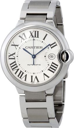 Cartier Pre-Owned Cartier Ballon Bleu de Cartier Silver Stainless Steel Mens Watch W69012Z4