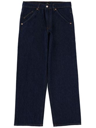 Paul Smith Deep Indigo Faded Copper Rivets Jeans