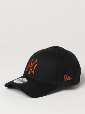 New Era Cappello NY New Era in cotone con logo ricamato