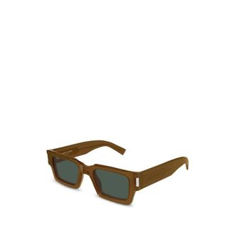 Saint Laurent SL 572 Sunglasses - Accessories - unisex - Marr&oacute;n - ONE SIZE